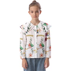 Background-a 011 Kids  Peter Pan Collar Blouse by nate14shop