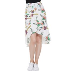 Background-a 011 Frill Hi Low Chiffon Skirt