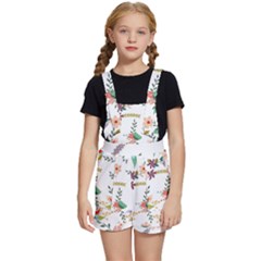 Background-a 011 Kids  Short Overalls