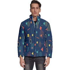 Background-a 012 Men s Puffer Bubble Jacket Coat