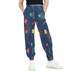 Background-a 012 Kids  Elastic Waist Pants by nate14shop