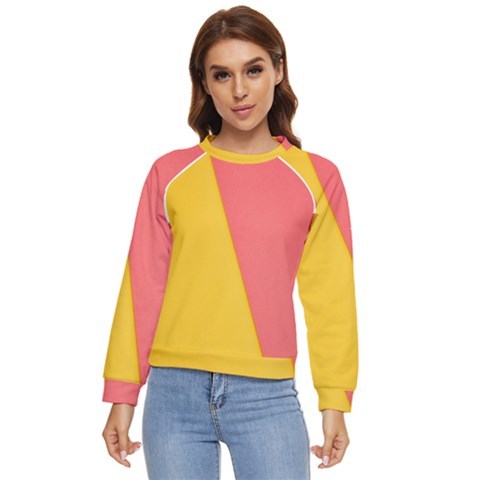 Background-a 014 Women s Long Sleeve Raglan Tee by nate14shop