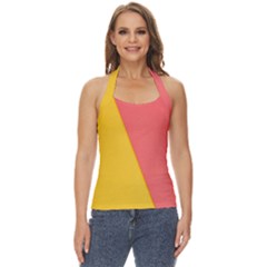 Background-a 014 Basic Halter Top