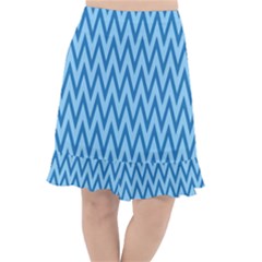 Background-cevrons-blue-001 Fishtail Chiffon Skirt by nate14shop