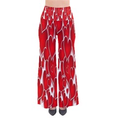 Banner Love Red So Vintage Palazzo Pants by nate14shop