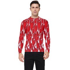 Banner Love Red Men s Long Sleeve Rash Guard by nate14shop