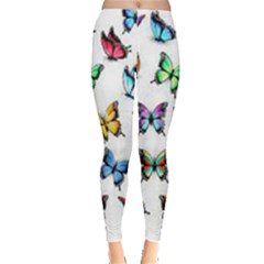 Big Collection Off Colorful Butterfiles Leggings  by nate14shop