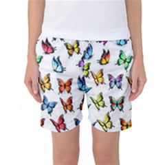 Big Collection Off Colorful Butterfiles Women s Basketball Shorts by nate14shop