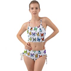 Big Collection Off Colorful Butterfiles Mini Tank Bikini Set by nate14shop