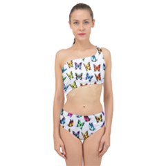 Big Collection Off Colorful Butterfiles Spliced Up Two Piece Swimsuit by nate14shop