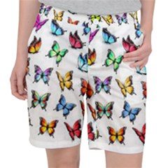 Big Collection Off Colorful Butterfiles Pocket Shorts by nate14shop