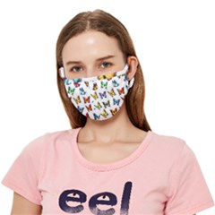 Big Collection Off Colorful Butterfiles Crease Cloth Face Mask (adult) by nate14shop