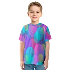 Bokeh-002 Kids  Sport Mesh Tee