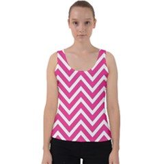 Chevrons - Pink Velvet Tank Top by nate14shop