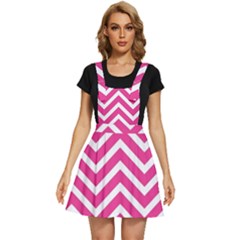 Chevrons - Pink Apron Dress by nate14shop