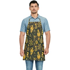 Christmas-a 001 Kitchen Apron by nate14shop