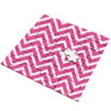 Chevrons - Pink Wooden Puzzle Square View2