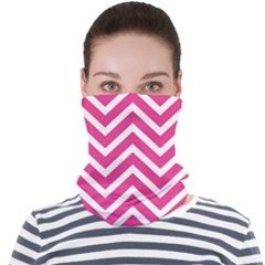 Chevrons - Pink Face Seamless Bandana (adult)