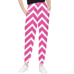 Chevrons - Pink Tapered Pants by nate14shop