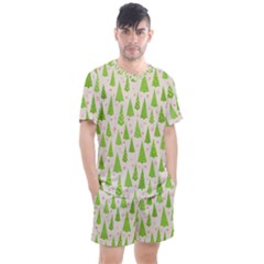 Christmas-a 002 Men s Mesh Tee And Shorts Set