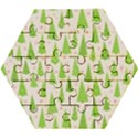 Christmas-a 002 Wooden Puzzle Hexagon View1