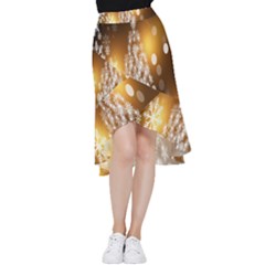 Christmas-tree-a 001 Frill Hi Low Chiffon Skirt by nate14shop