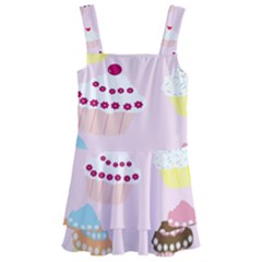 Cupcakes Kids  Layered Skirt Swimsuit