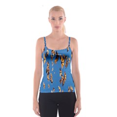 Eastern Monarch Butterfly Spaghetti Strap Top