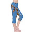 Eastern Monarch Butterfly Capri Leggings  View4