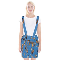 Eastern Monarch Butterfly Braces Suspender Skirt by nate14shop