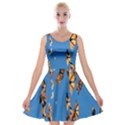 Eastern Monarch Butterfly Velvet Skater Dress View1