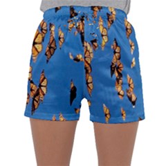 Eastern Monarch Butterfly Sleepwear Shorts