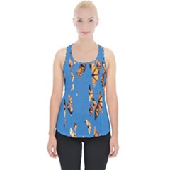 Eastern Monarch Butterfly Piece Up Tank Top