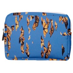 Eastern Monarch Butterfly Make Up Pouch (medium) by nate14shop