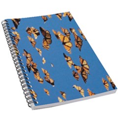 Eastern Monarch Butterfly 5.5  x 8.5  Notebook