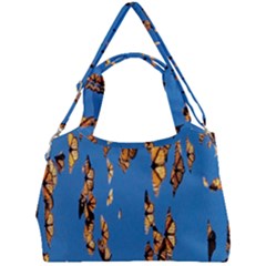 Eastern Monarch Butterfly Double Compartment Shoulder Bag