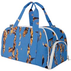 Eastern Monarch Butterfly Burner Gym Duffel Bag by nate14shop