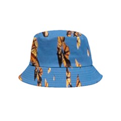 Eastern Monarch Butterfly Inside Out Bucket Hat (kids) by nate14shop