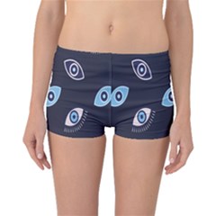 Eyes Boyleg Bikini Bottoms