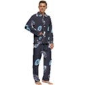 Eyes Men s Long Sleeve Velvet Pocket Pajamas Set View2