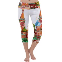 Moscow-kremlin-saint-basils-cathedral-red-square-l-vector-illustration-moscow-building Capri Yoga Leggings