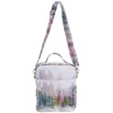 Drawing-watercolor-painting-city Crossbody Day Bag View3