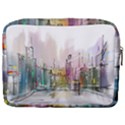 Drawing-watercolor-painting-city Make Up Pouch (Large) View2