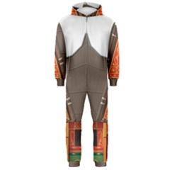 Gadang-minangkabau-people Hooded Jumpsuit (men)