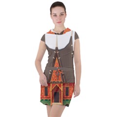 Gadang-minangkabau-people Drawstring Hooded Dress