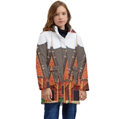 Gadang-minangkabau-people Kid s Hooded Longline Puffer Jacket by Jancukart