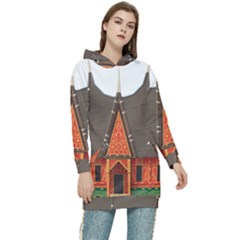 Gadang-minangkabau-people Women s Long Oversized Pullover Hoodie