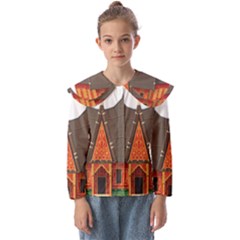 Gadang-minangkabau-people Kids  Peter Pan Collar Blouse