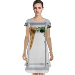 Window Cap Sleeve Nightdress