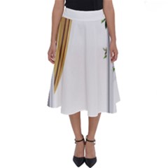 Window Perfect Length Midi Skirt